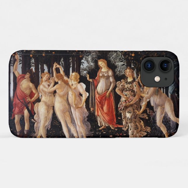 Capa Para iPhone 11 Sandro Botticelli Primavera Arte Refinada (Verso (horizontal))