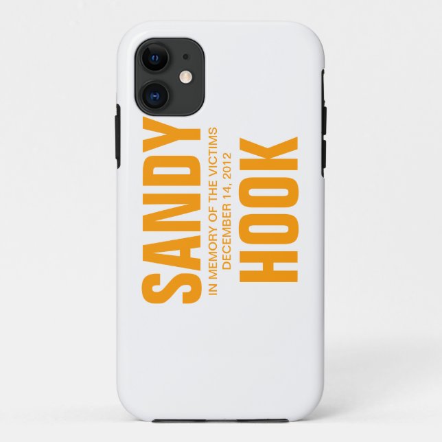 CAPA PARA iPhone 11 SANDY HOOK EM MEMÓRIA DAS VÍTIMAS (Verso)