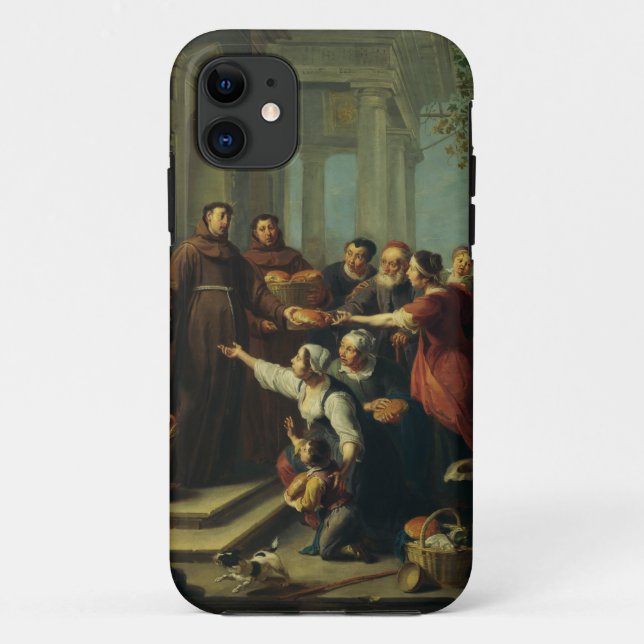 Capa Para iPhone 11 Santo Anthony de Pádua por Willem van Herp (Verso)