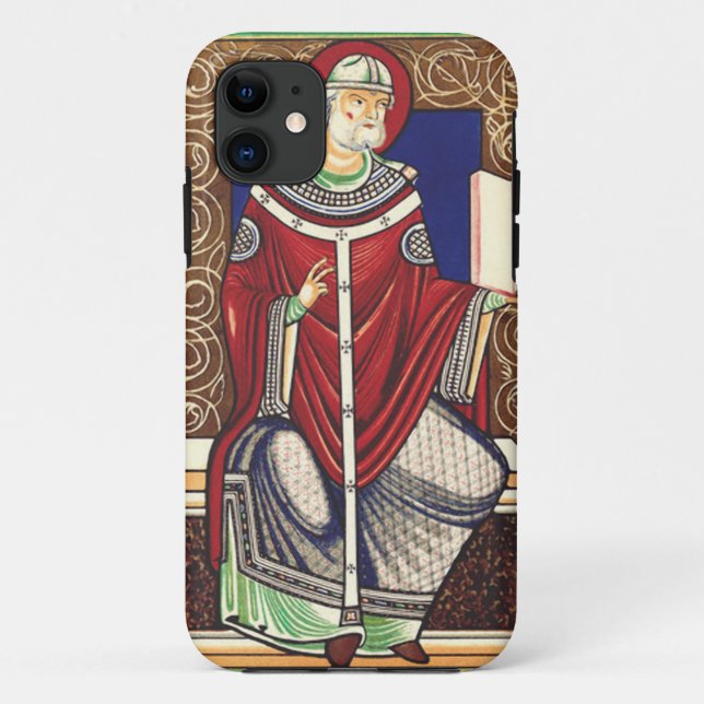 Capa Para iPhone 11 Santo Gregório Magno Doutor da Igreja (Verso)