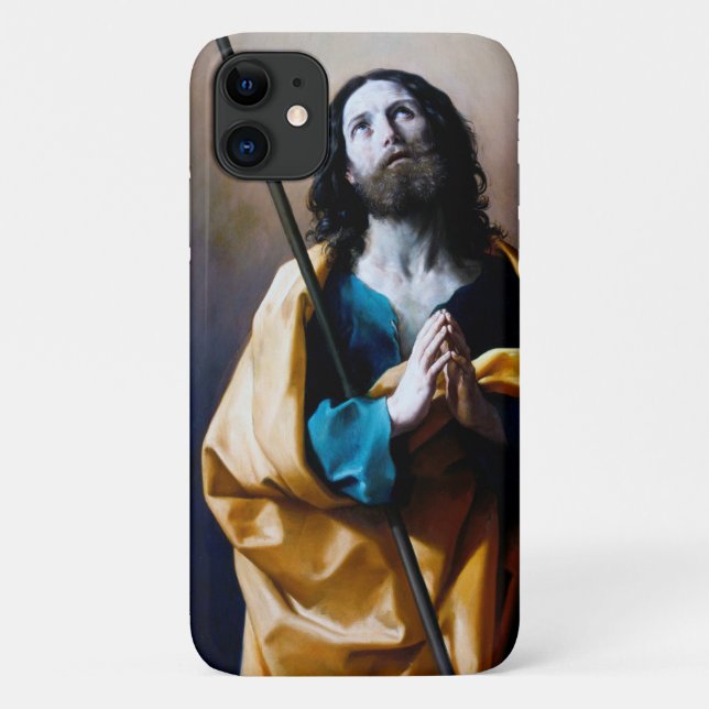 Capa Para iPhone 11 Santo James o Grande, Guido Reni (Verso)