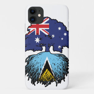 Capa Para iPhone 11 Santo Lucia Santo Lucian Austrália Árvore Australi