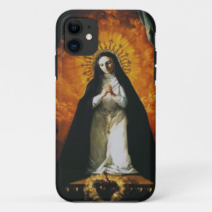 Capa Para iPhone 11 Santo Margaret Mary Alacoque