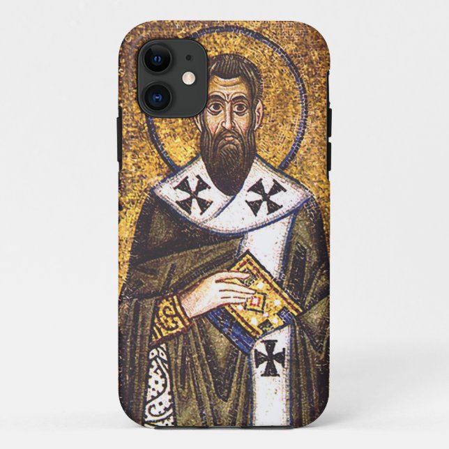 Capa Para iPhone 11 São Basílio de Cesareia (Verso)