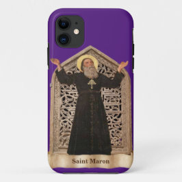 Capa Para iPhone 11 São Maron, Padroeiro da Igreja Católica Maronita