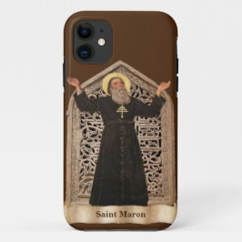 Capa Para iPhone 11 São Maron, Padroeiro da Igreja Católica Maronita