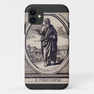 Capa Para iPhone 11 São Policarpo de Esmirna Mártir e Padre da Igreja