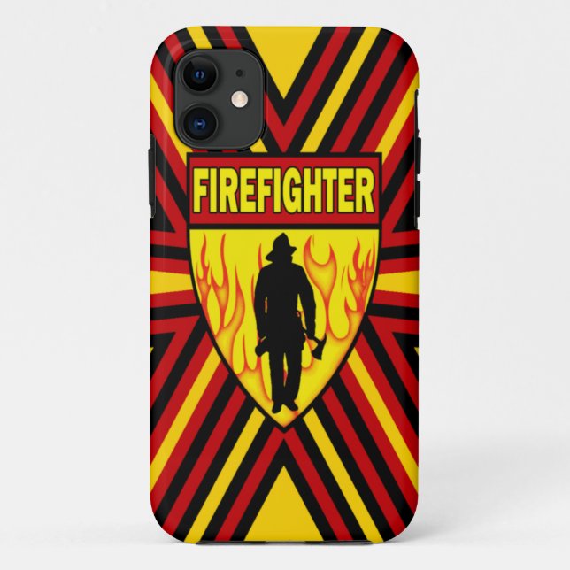 Capa Para iPhone 11 Sapador-bombeiro (Verso)