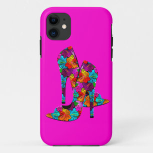 Capa Para iPhone 11 Sapatos de Salto Alto Diversão de Verão