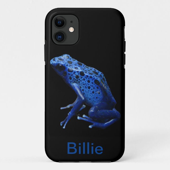 Capa Para iPhone 11 Sapo Dart Azul (Verso)