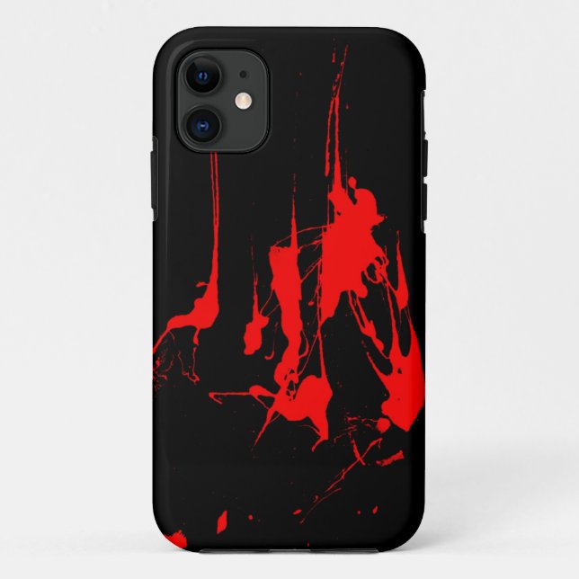 Capa Para iPhone 11 Sapo vermelho (Verso)