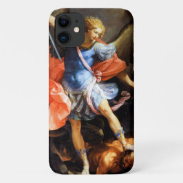 Capa Para iPhone 11 Satã de Archangel Michael, Guido Reni
