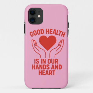 Capa Para iPhone 11 Saúde e Força: Ganhada através da Ação