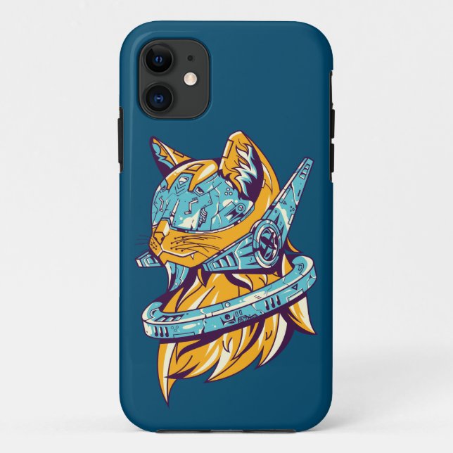 Capa Para iPhone 11 Sci-Fi-TechnoCat (Verso)