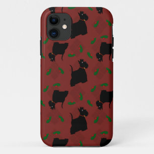 Capa Para iPhone 11 Scottish Terrier Dogs e Tam O'Shanter