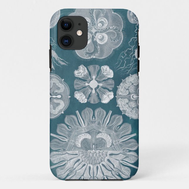 Capa Para iPhone 11 Sealife Blueprint IV (Verso)