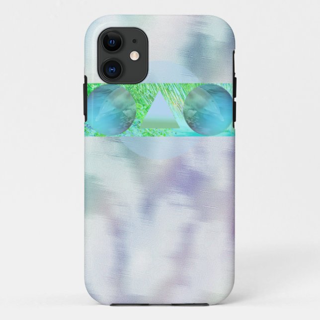 Capa Para iPhone 11 Seapunk, Vaporwave Phonecase (Verso)