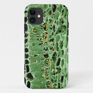 Capa Para iPhone 11 Secção transversal da folha