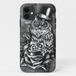 Capa Para iPhone 11 Seja arte finala sábia da coruja do estilo do