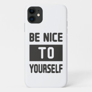 Capa Para iPhone 11 Seja gentil consigo mesmo