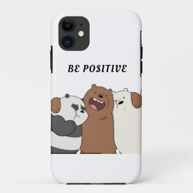 Capa Para iPhone 11 Seja positivo (Verso)