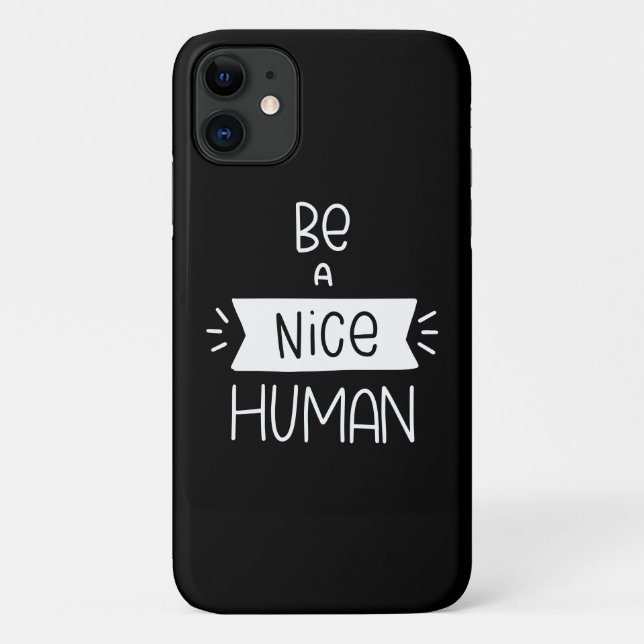 Capa Para iPhone 11 Seja Um Homem Legal (Verso)