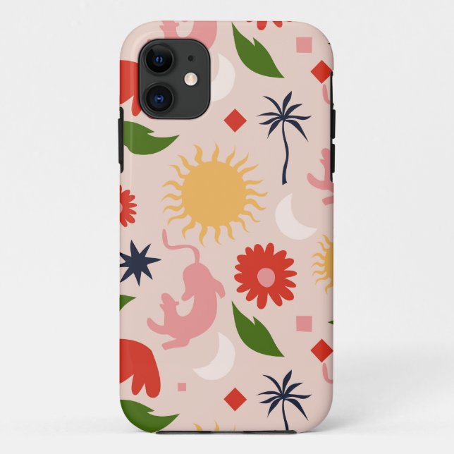 Capa Para iPhone 11 Selva Celestial (Verso)
