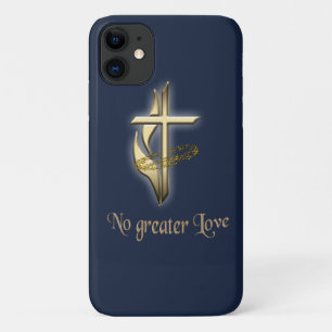 Capa Para iPhone 11 Sem maior cruz de amor