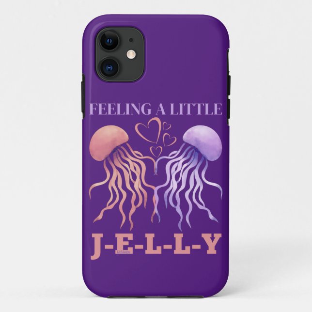 Capa Para iPhone 11 SENDO UM presentinho engraçado de namorados (Verso)