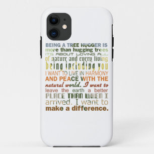 Capa Para iPhone 11 Sendo uma árvore Hugger