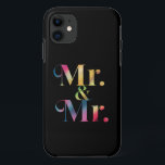 Capa Para iPhone 11 Senhor & Senhor Gay Despedida de Solteiro Casament<br><div class="desc">Senhor & Senhor Gay Despedida de Solteiro Casamento Gay</div>