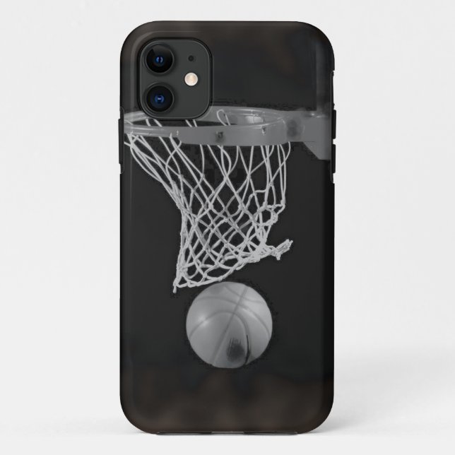 Capa Para iPhone 11 Sépia Basquete (Verso)