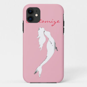 Capa Para iPhone 11 Sereia Branca Submarina Nadando Thunder_Cove
