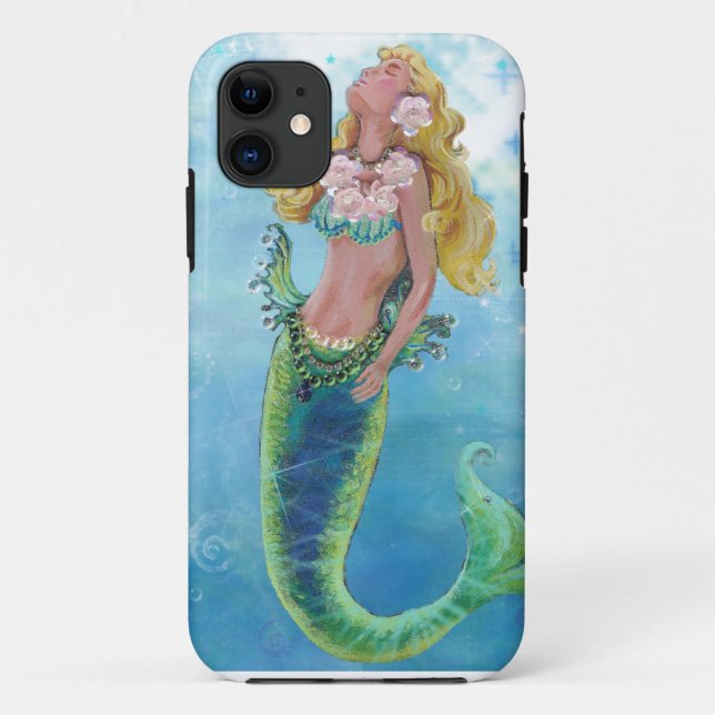 Capa Para iPhone 11 Sereia Sonhadora (Verso)