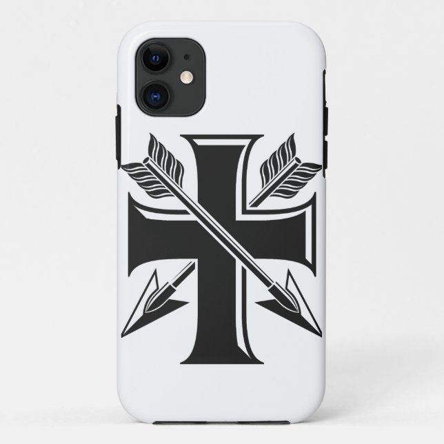 Capa Para iPhone 11 Série Cavaleiro Vintage GEUEE (Verso)