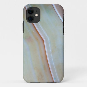Capa Para iPhone 11 Série Gemstone - iPhone com gabinete de agata poli