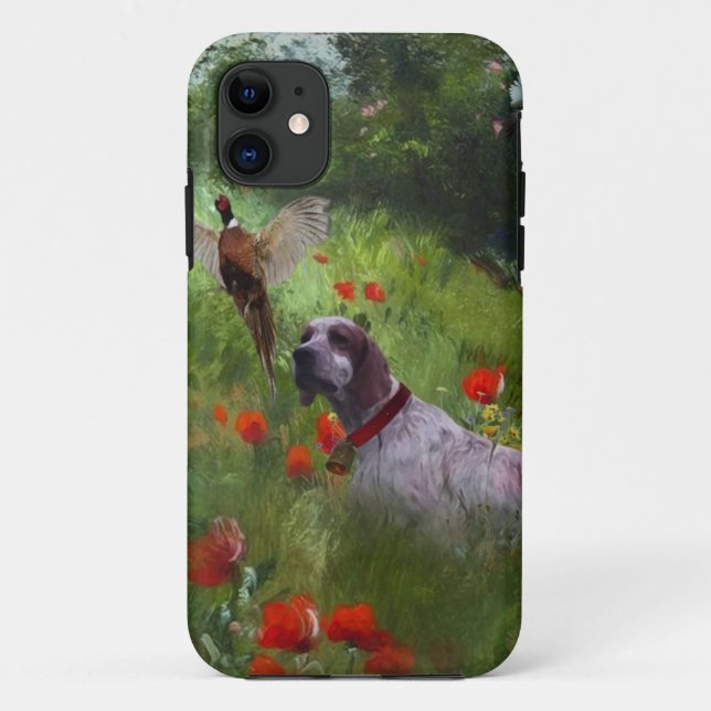 Capa Para iPhone 11 Setter Inglês (Verso)
