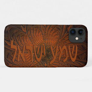 Capa Para iPhone 11 Shema de Madeira Cintada Yisrael