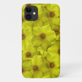 Capa Para iPhone 11 Shrubby Cinquefoil Padrão Sem Costura