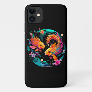 Capa Para iPhone 11 Signo Astrológico de Peixes