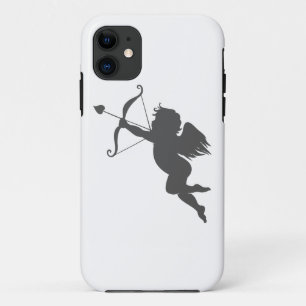 Capa Para iPhone 11 Silhueta de amor Cupido