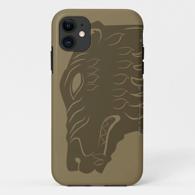 Capa Para iPhone 11 Símbolo da cabeça do urso BEORN™ (Verso)