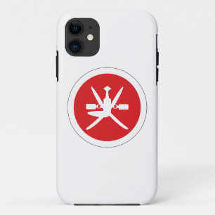Capa Para iPhone 11 Símbolo de bandeira de país roundel de Omã