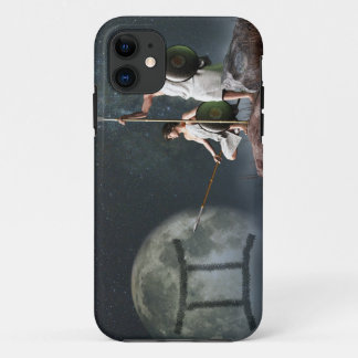 Capa Para iPhone 11 Símbolo do zodíaco dos Gêmeos