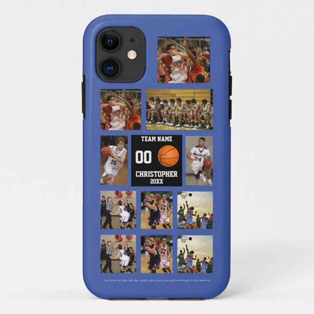 Capa Para iPhone 11 Simples Esporte Personalizado (Verso)