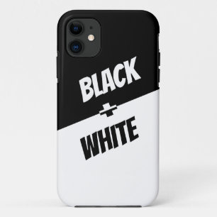 Capa Para iPhone 11 Simples, mas elegante, preto e branco!