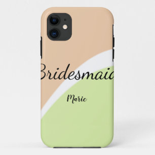 Capa Para iPhone 11 SIMPLES MINIMAL adicione seu nome presente persona