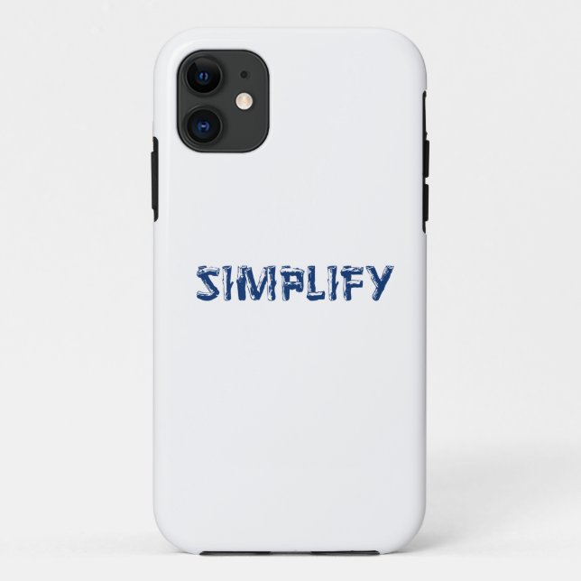 Capa Para iPhone 11 Simplificar (Verso)