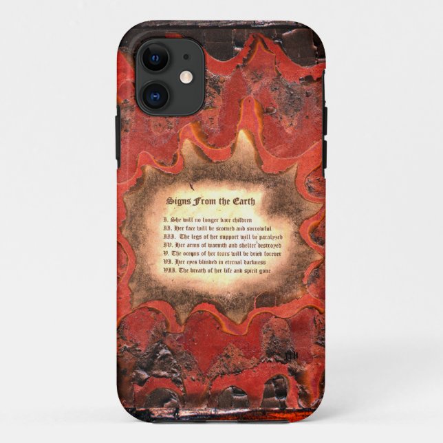 Capa Para iPhone 11 Sinais Da Terra (Verso)