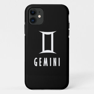 Capa Para iPhone 11 Sinal de gemini zodiac